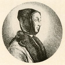 'A Dutch lady in fur tippet and hood', mid 17th century, (1937). Creator: Unknown.