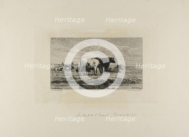 The Bank of Escaut, 1841. Creator: Carel Nicolaas Storm.