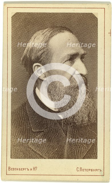 Portrait of the writer Józef Ignacy Kraszewski (1812-1887).