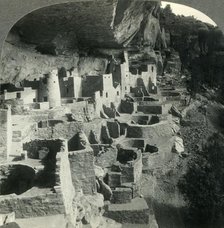"Dismantled Towers and Turrets Broken" - Cliff Palace in the Mesa Verde, Colorado', c1930s. Creator: Unknown.