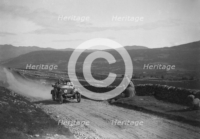 Charron-Laycock of T Shaw taking part in the Scottish Light Car Trial, 1922. Artist: Bill Brunell.