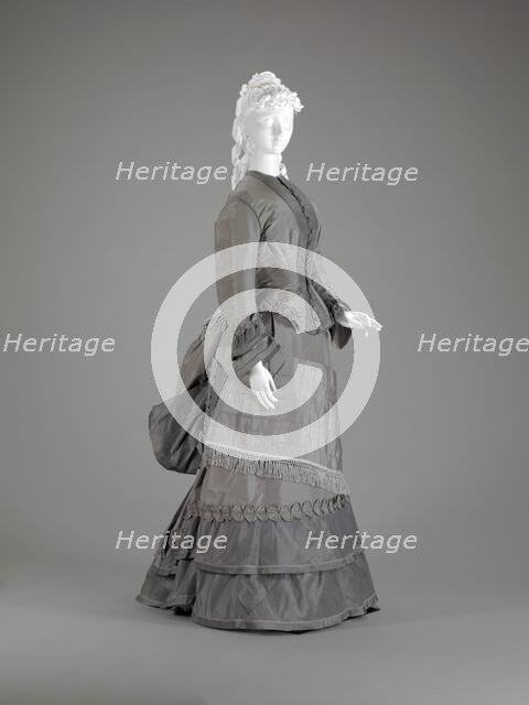 Walking Suit, 1870s. Creator: Unknown.