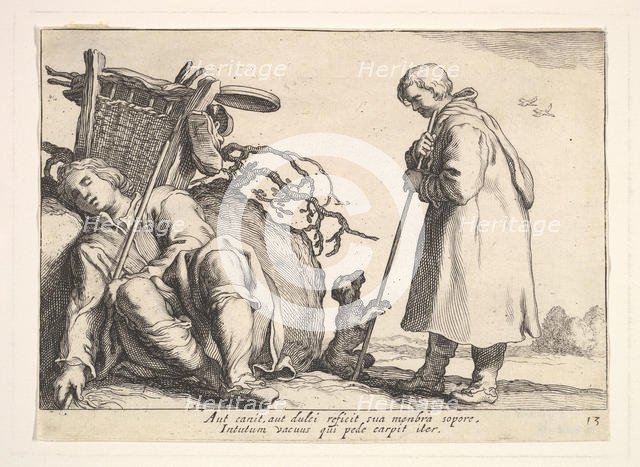 Pleasures of Occupation. Creator: Cornelis Bloemaert.