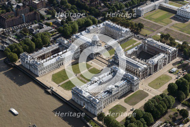 Royal Naval College, Greenwich, London, 2012. Artist: Damian Grady.