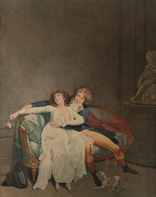 'La Dispute De La Rose', c1840, (1913). Artist: Joseph Eymar.