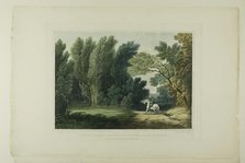 View of the Spot Where General Ross Fell, Near Baltimore, plate six of the first number..., 1819/21. Creator: John Hill.