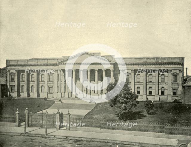 'The Melbourne Public Library', 1901. Creator: Unknown.