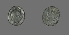 Coin Depicting the God Apollo, 4th century BCE. Creator: Unknown.
