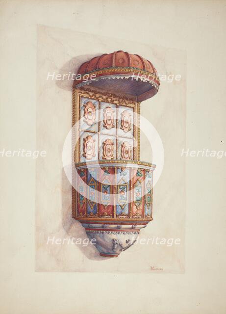 Pulpit, 1940. Creator: Hal Blakeley.