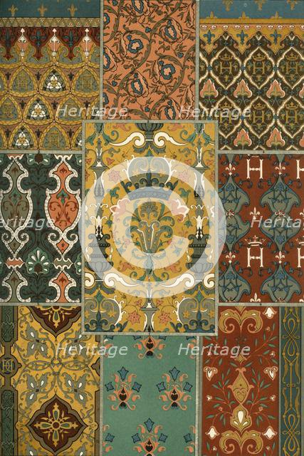 French Renaissance carpet painting, (1898). Creator: Unknown.