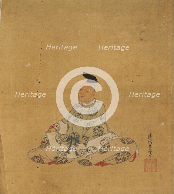 Immortal Poet, 17th century. Creator: Kano Shoun.