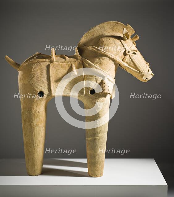Haniwa Horse (image 3 of 3), 6th century AD. Creator: Unknown.