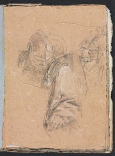 Verona Sketchbook: Soldiers (page 73), 1760. Creator: Francesco Lorenzi (Italian, 1723-1787).