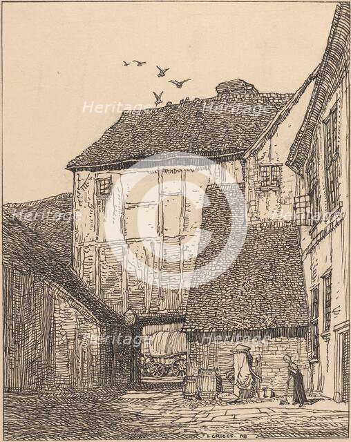 The George Inn, Beaconsfield, 1908. Creator: Frederick Landseer Maur Griggs.