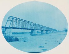 No. 204. Iowa Central Railway Bridge at Keithsburg, Illinois, 1889. Creator: Henry Bosse.