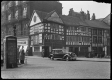Old Wellington Inn, Old Shambles, Manchester, 1942. Creator: George Bernard Wood.