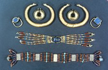 Ancient Egyptian jewellery. Artist: Unknown