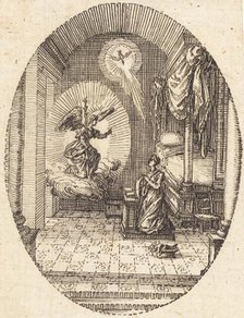 The Annunciation, c. 1631. Creator: Jacques Callot.