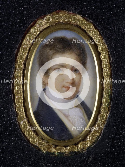 Portrait of Prince Dmitry Petrovich Volkonsky (1805-1859), First quarter of 19th century. Artist: Anonymous  