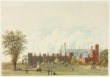 Eton from the Playing-Fields, n.d. Creator: George Pyne.