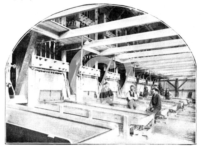 The Buffelsdoorn Mine: the Battery-Room, 1895. Creator: A. Betton.