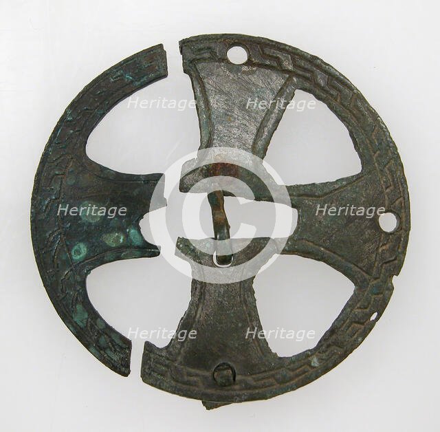 Central Mount of Purse, Frankish, 7th century (?). Creator: Unknown.