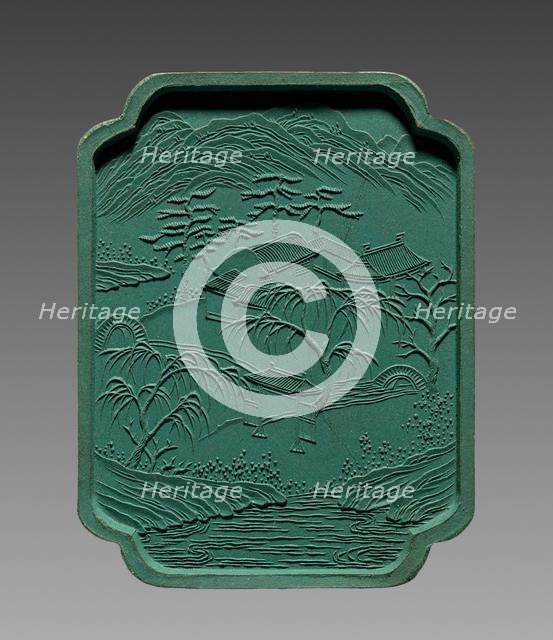 Ink Cake, 1736-95. Creator: Unknown.