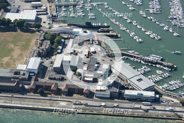 Submarine Escape Training Tank (SETT), HMS Dolphin, Gosport, Hampshire, 2018. Creator: Historic England.