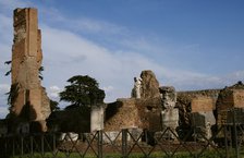 Palace of Domitian or Flavian Palace, Palatine Hill, Rome, Italy, 2009. Creator: LTL.