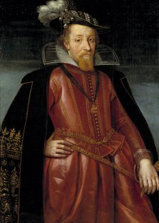 James I of England (1566-1625), c1603. Creator: John de Critz the Elder.