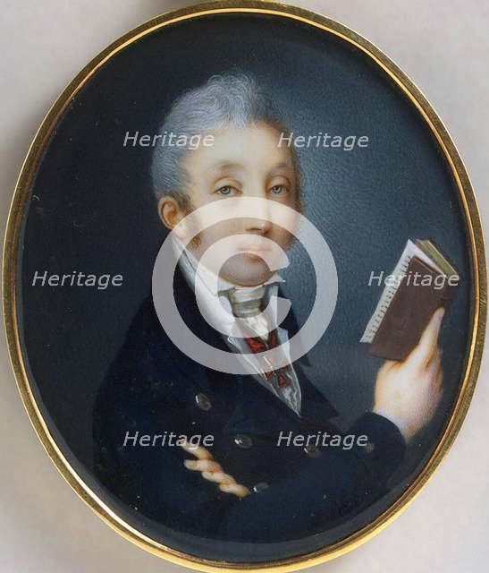 Portrait of the Secretary of State and reformers Count Michail Speransky', (1772-1839), 1806. Creator: Ivanov, Pavel Alexeevich (1776-1813).