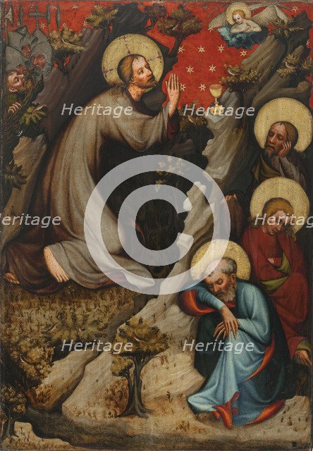 Christ on the Mount of Olives, ca 1380.