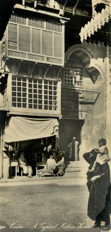 'Cairo - A Typical Native House', c1918-c1939. Creator: Unknown.