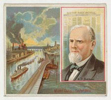 W.D. Bickham, Dayton Daily Journal, from the American Editors series (N35) for Allen & Gin..., 1887. Creator: Allen & Ginter.