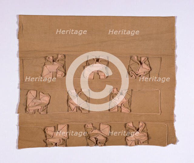 Sample (Dress Trimming), France, 1815/35. Creator: Unknown.