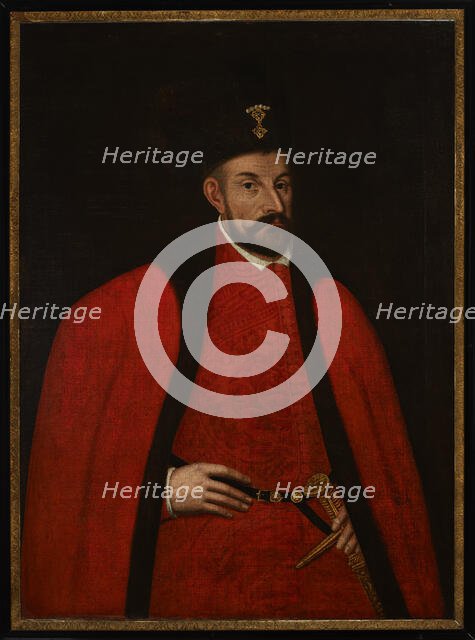 Portrait of Stephen Báthory (1533-1586), between 1550-1650. Creator: Unknown.