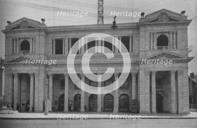 Front elevation, the Forum Theatre, Los Angeles, California, 1925. Artist: Unknown.