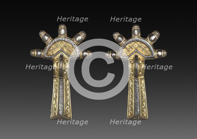 Bow Fibulae, 500-550. Creator: Unknown.