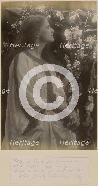 Spring, about 1865. Creator: Julia Margaret Cameron.