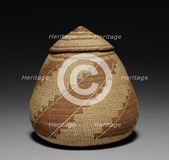 Tobacco Basket, c 1875- 1900. Creator: Unknown.