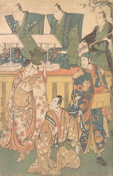 Scene from a Drama, ca. 1788. Creator: Torii Kiyonaga.