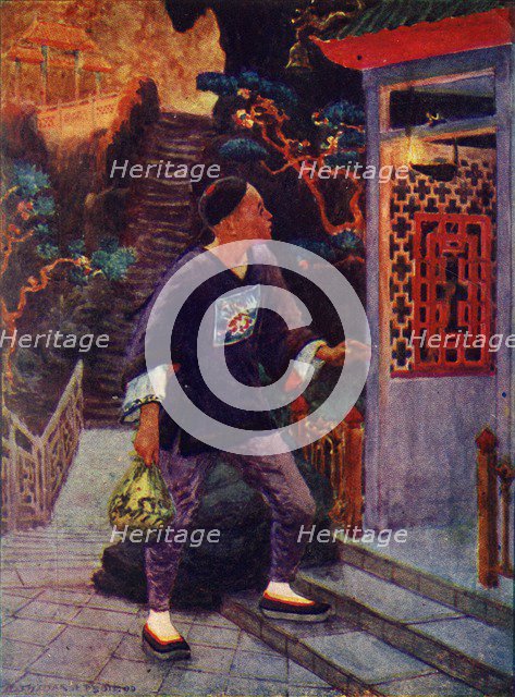 'Aladdin discovers the Lamp', c1930. Creator: Unknown.