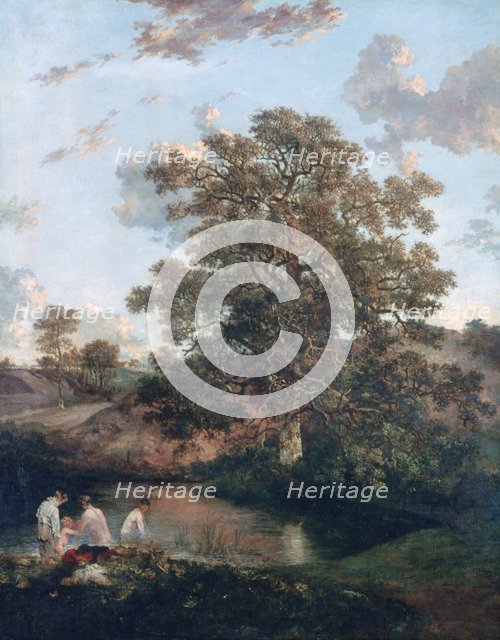 'The Poringland Oak',  c1818-1820. Artist: John Crome