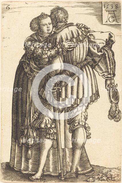 Large Wedding Dancers, 1538. Creator: Heinrich Aldegrever.