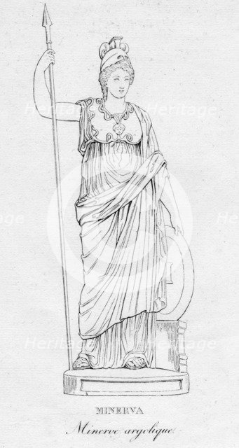 'Minerva (Minerve argolique)', c1850. Artist: Unknown.