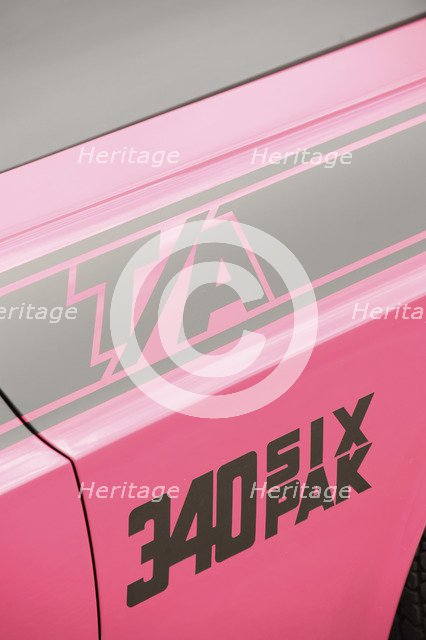 Dodge Challenger TA 1970. Artist: Simon Clay.