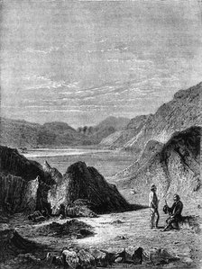 'View of the Salt Mountains of Rawal Findi, Himalayas', c1891. Creator: James Grant.