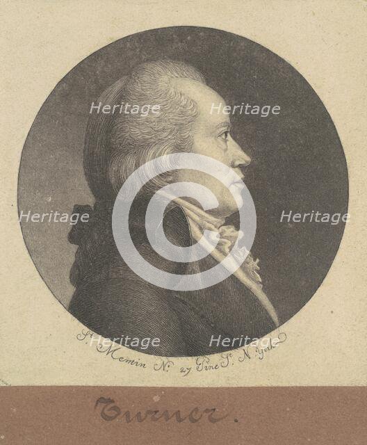 Turner, 1797. Creator: Charles Balthazar Julien Févret de Saint-Mémin.