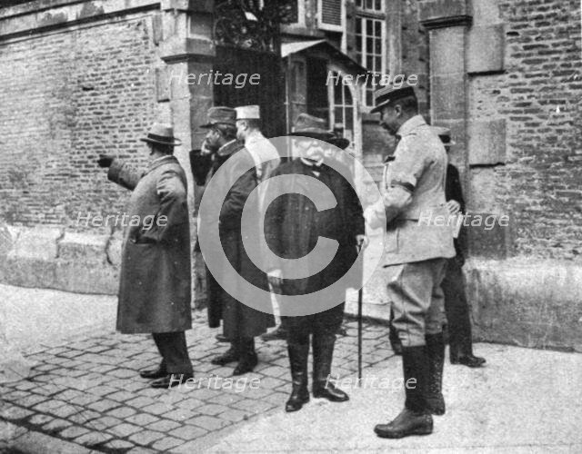 Clemenceau; M. Clemenceau, then editor of 'l'Homme Enchaine'...1917. Creator: Unknown.