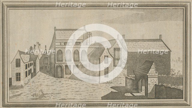 'View of Minster Lovel Priory in the County of Oxford', 1784. Artist: Unknown.